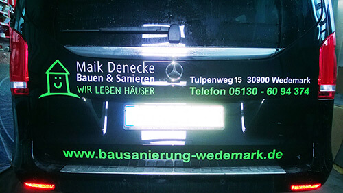 Fahrzeugbeschriftung Maik Denecke 3