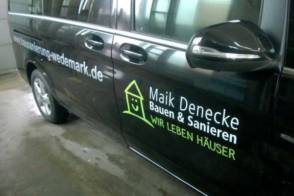 Fahrzeugbeschriftung Maik Denecke Bauen Sanieren Mellendorf